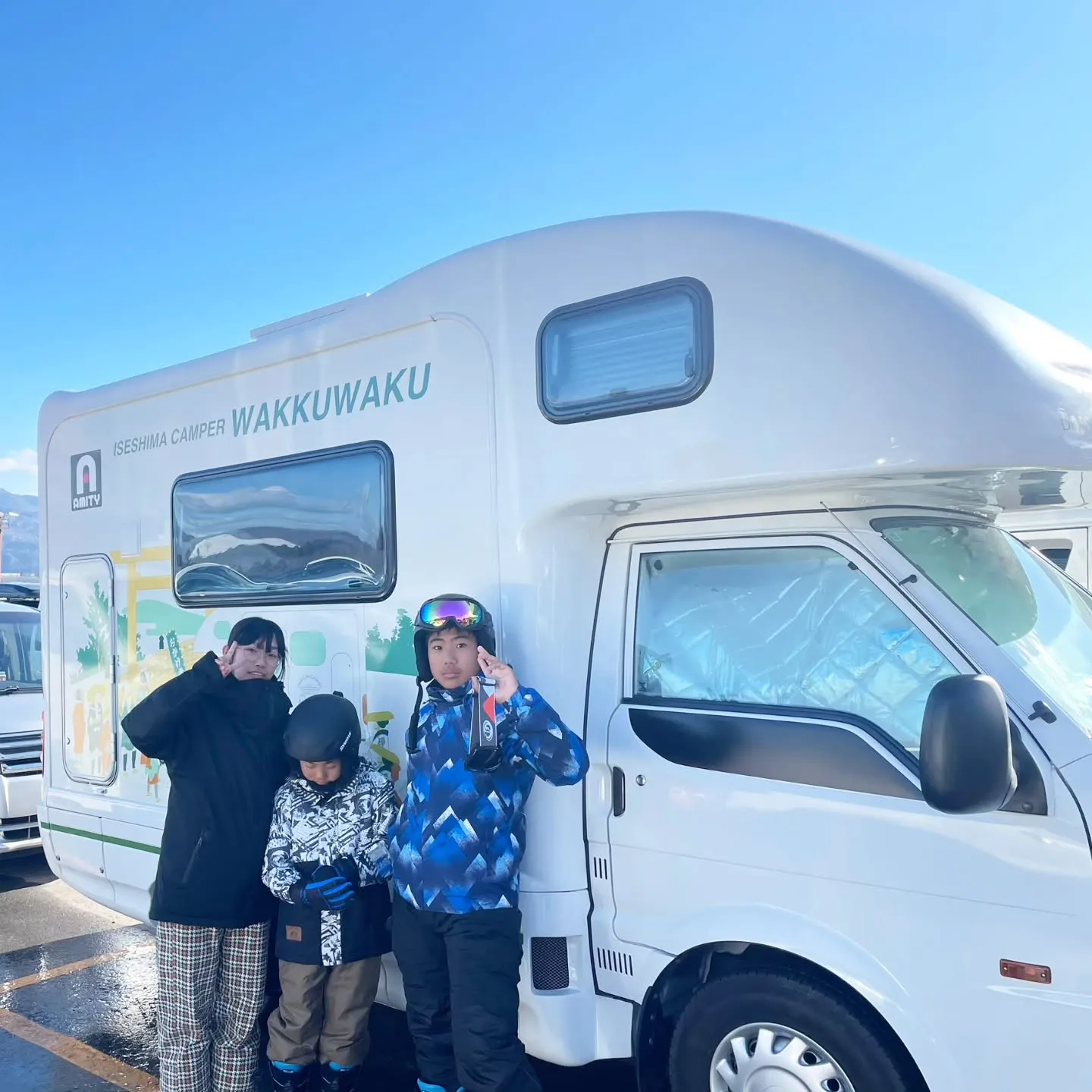 【冬のキャンピングカー旅 2回目のお客様!(^^)!